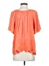 Sugarlips Orange Short Sleeve Blouse Size S - photo 2