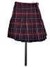 Forever 21 Plaid Red Casual Skirt Size S - photo 1