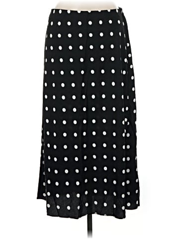 Madewell The Layton Midi Slip Skirt in Polka Dot (view 1)