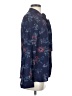 Splendid 100% Rayon Floral Blue Long Sleeve Blouse Size S - photo 4