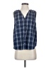 Joie 100% Cotton Blue Sleeveless Button-Down Shirt Size S - photo 1