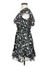 GB 100% Polyester Floral Black Cocktail Dress Size XS - photo 5