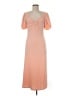Caution to the Wind Orange Cocktail Dress Size M (estimated) - photo 1