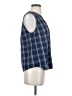Joie 100% Cotton Blue Sleeveless Button-Down Shirt Size S - photo 4