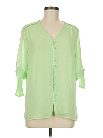 Investments 3/4 Sleeve Blouse (view 1)