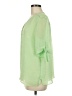 Investments 100% Polyester Green 3/4 Sleeve Blouse Size M - photo 5