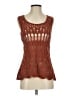 Peruvian Connection 100% Pima Cotton Red Pullover Sweater Size S - photo 1