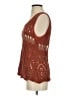 Peruvian Connection 100% Pima Cotton Red Pullover Sweater Size S - photo 5