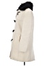 Banana Republic Ivory Wool Coat Size S - photo 5