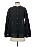 Point Sur 100% Cotton Black Long Sleeve Button-Down Shirt Size S - photo 1