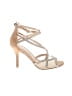Pelle Moda 100% Leather Gold Sandals Size 6 1/2 - photo 1