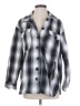 Lucky Brand 100% Cotton Plaid Gray Jacket Size S - photo 1