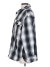 Lucky Brand 100% Cotton Plaid Gray Jacket Size S - photo 5