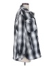 Lucky Brand 100% Cotton Plaid Gray Jacket Size S - photo 4