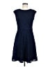 Wisp 100% Polyester Blue Casual Dress Size 8 - photo 1
