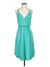 Wilfred Solid Teal Cocktail Dress Size S - photo 1
