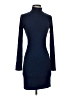 Soprano Solid Blue Casual Dress Size S - photo 1
