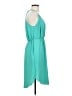 Wilfred Solid Teal Cocktail Dress Size S - photo 4