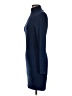 Soprano Solid Blue Casual Dress Size S - photo 5