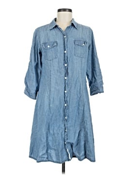 merona denim shirt dress Merona Denim Long Sleeve Shirt Dress Women's Medium