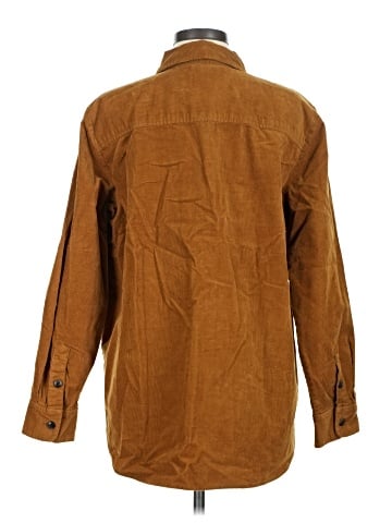 J.Crew Factory Store Long Sleeve Button-Down Shirt (view 2)