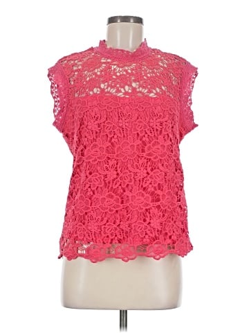 NANETTE Nanette Lepore Short Sleeve Blouse (view 1)