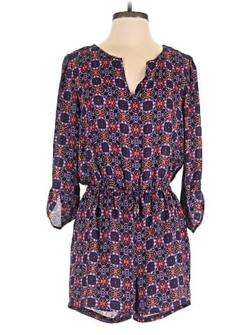 Black Rainn Romper (view 1)