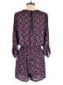 Black Rainn 100% Polyester Paisley Blue Romper Size S - photo 2