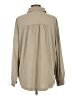 Soft Surroundings Solid Tan Long Sleeve Blouse Size L - photo 2
