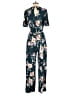 Maurices Floral Teal Jumpsuit Size XS - photo 2