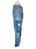 Point Sur 100% Cotton Color Block Blue Jeans Size 27 waist - photo 4