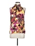 St. John Yellow Sleeveless Silk Top Size M - photo 1