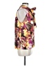 St. John Yellow Sleeveless Silk Top Size M - photo 4