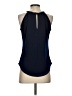 Veronica M. Blue Sleeveless Blouse Size XS - photo 2