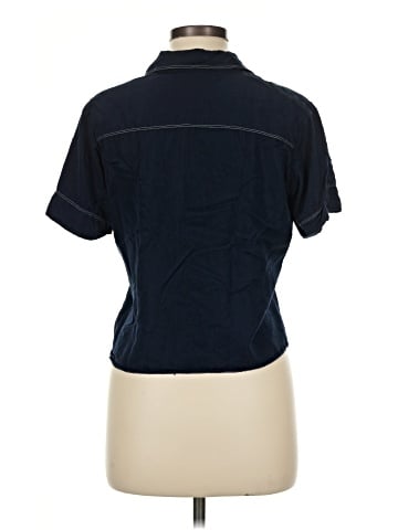 MOUSSY Short Sleeve Blouse (view 2)