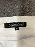 Dear John Solid White Shorts Size 31 waist - photo 3