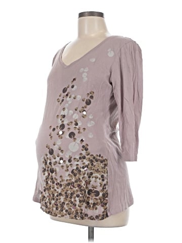Gap - Maternity 3/4 Sleeve T-Shirt (view 1)