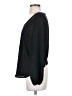 Sans Souci 100% Polyester Black Long Sleeve Blouse Size S - photo 5