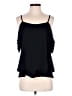 Moa Moa 100% Polyester Black Sleeveless Blouse Size M - photo 1