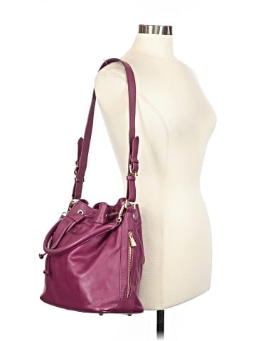 Ora Delphine Leather Bucket Bag (view 2)