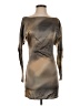 Guess Collection Metallic Tan Cocktail Dress Size XS - photo 1