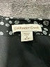 Coldwater Creek 100% Polyester Polka Dots Black Long Sleeve Blouse Size M - photo 7