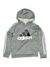 Adidas 100% Polyester Gray Pullover Hoodie Size 10 - 12 - photo 1