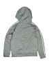 Adidas 100% Polyester Gray Pullover Hoodie Size 10 - 12 - photo 2