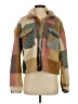 Thread & Supply 100% Polyester Plaid Brown Yellow Jacket Size S - photo 1
