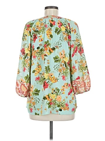 Figueroa & Flower 3/4 Sleeve Blouse (view 2)