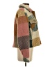 Thread & Supply 100% Polyester Plaid Brown Yellow Jacket Size S - photo 4