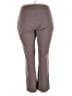 Lands' End Solid Gray Casual Pants Size 2X - photo 2