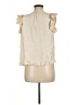 J.Crew 100% Silk Ivory Sleeveless Silk Top Size 6 (petite) - photo 2