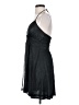 Express 100% Acetate Metallic Black Cocktail Dress Size S - photo 5